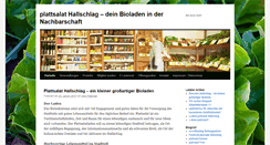 Desktop Screenshot of hallschlag.plattsalat.de