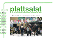 Desktop Screenshot of plattsalat.de