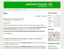 Tablet Screenshot of kernen.plattsalat.de